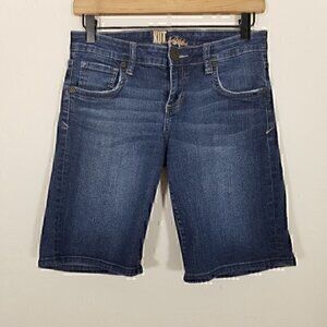 Kut from the Kloth Bermuda Stretch Jean Shorts Size 2
